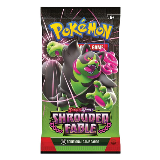 Pokémon Cards - Scarlet & Violet Shrouded Fable - BOOSTER PACK (10 Cards)