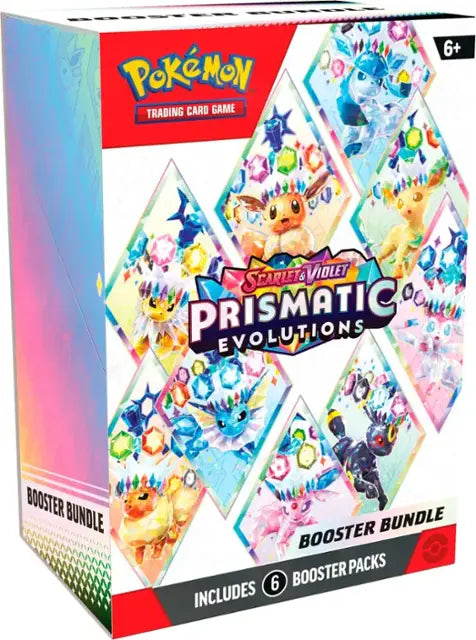 Pokémon - Trading Card Game: Scarlet & Violet - Prismatic Evolutions Booster Bundle